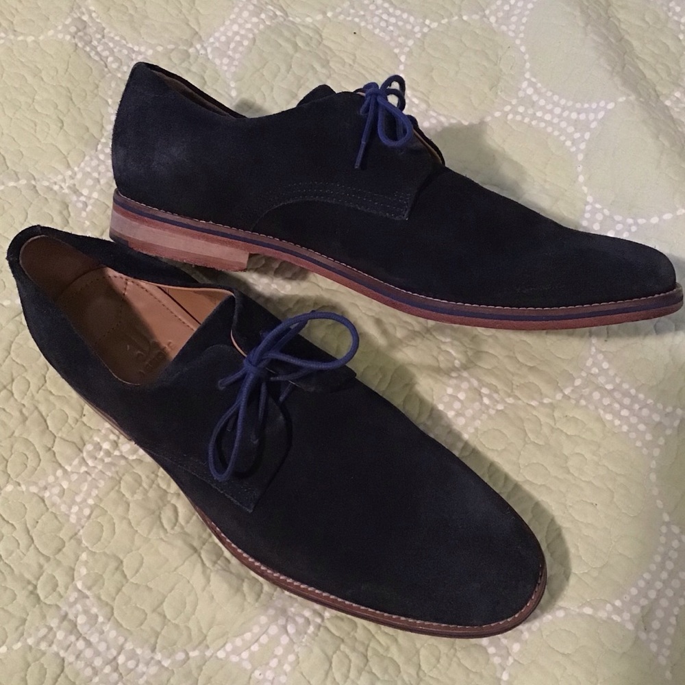 J Shoes Lore blue suede shoes size 12